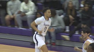 Rockford University holds off Beloit College in mens basketball [upl. by Kristof]