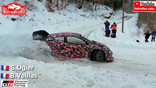 test MonteCarlo 2022 Sébastien Ogier Toyota Yaris WRC Hybride 2022 [upl. by Haddad]