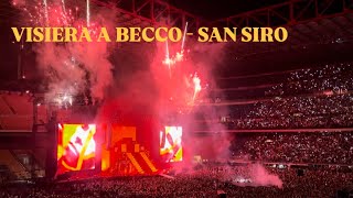 VISIERA A BECCO  LIVE SAN SIRO  CONCERTO SFERA EBBASTA [upl. by Dygall]