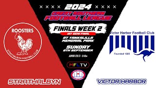 GSFL  1st Semi Final  Junior Colts  Strathalbyn Vs Victor Harbor At Yankalilla Memorial Park [upl. by Elwyn]