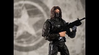 Marvel Legends Winter Soldier Figure Flashback Review Falcon [upl. by Wendie]