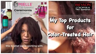 DIY Red Hair Dye at Home on Natural Hair  Affordable Color Care Routine for Black Women [upl. by Attebasile]