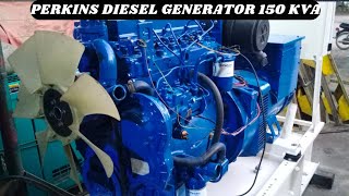 Perkins generator 150kva diesel leroy somer alternator electric generator [upl. by Ninaj]