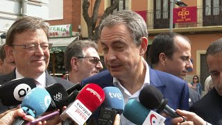 Zapatero quotHa desaparecido la categoría de centroderechaquot [upl. by Ahcsap]