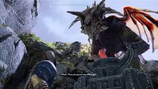 God of War The Flight of Fafnir Walkthrough  Free The Dragon Fafnir [upl. by Omrellug954]