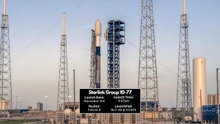 Launch of Starlink 1077 [upl. by Larimer769]