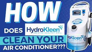 How does HydroKleen clean your air conditioner [upl. by Okorih783]