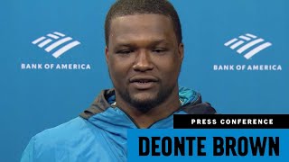 Deonte Brown assesses rookie season [upl. by Shandee920]