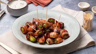 Bacon Balsamic Brussels Sprouts [upl. by Ursal]