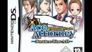 Phoenix Wright Ace Attorney Justice For All Matt Engarde Theme [upl. by Ettegroeg]