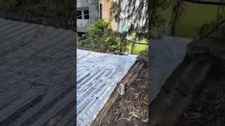 Asbestos sheet roof leakage solution asbestos waterproof thar civilservices shorts engineer [upl. by Atteloj819]