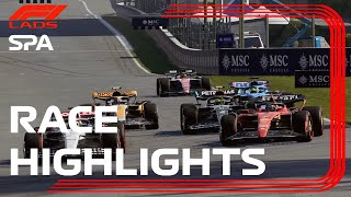 Race Highlights  Belgian Spa Grand Prix 2024 R3  F1 Lads League Season 2 [upl. by Atinuahs]