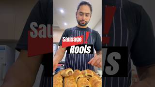 Easy sausage rolls music cover song shortvideo food foodie foodblogger [upl. by Aduhey]