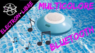 ENCEINTE LED FLOTTANTE BLUETOOTH INTEX [upl. by Ahsocin]