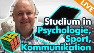 Angewandte Psychologie Sport Studies Communication 💡 Nicht verzagen Peter fragen [upl. by Gastineau573]