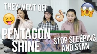 MV REACTION  PENTAGON펜타곤  빛나리Shine Official Music Video [upl. by Fleda]