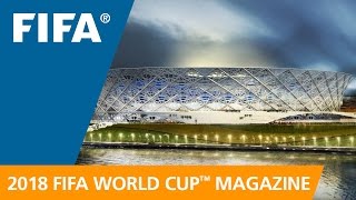 Russia 2018 Magazine Volgograd Arena taking shape [upl. by Philender822]