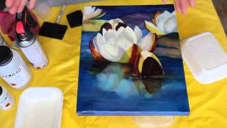 Varnishing Watercolors by Joyce Faulknor [upl. by Chud]