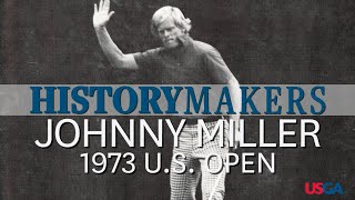 Johnny Millers Unforgettable 63 in the 1973 US Open at Oakmont Country Club  History Makers [upl. by Heim]