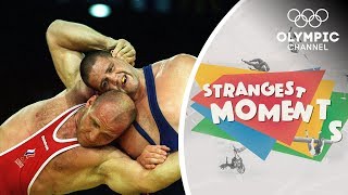 The Day an Olympic Wrestling Legend was Defeated  Strangest Moments [upl. by Feenah]