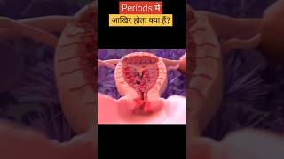 Periods में क्या होता हैं। Menstrual Cycle shorts ytshorts [upl. by Wie673]