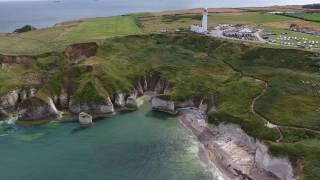 Flamborough Head by Hovacam Drone [upl. by Aninaj]