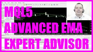 MQL4 TUTORIAL  ADVANCED EMA EXPERT ADVISOR [upl. by Oilut97]