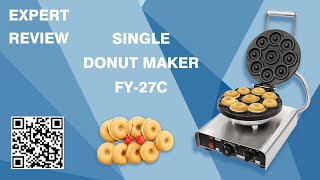 Electric Donut Maker Commercial How to Baked Mini Doughnuts [upl. by Sivia]