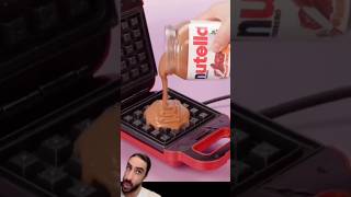 Wafle de Nutella en 1 minuto [upl. by Nylzor]