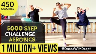 DWD70 10000 STEP CHALLENGE  45mins Aerobic Workout [upl. by Buyse]