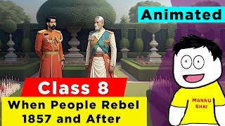 Class 8 History Chapter 5  When People Rebel 1857 and After  When People Rebel 1857 and After [upl. by Buehler487]