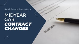 Realtors The MidYear GAR Contract Changes You Need to Know [upl. by Hime]