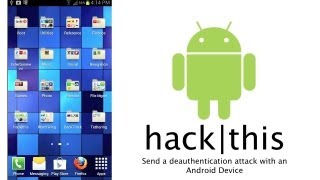 How To Perform A Deauth Attack With An Android Device [upl. by Niall]