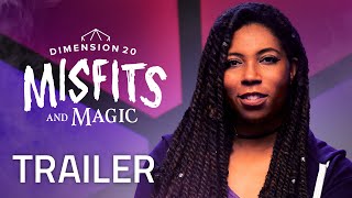 Dimension 20 Misfits and Magic Trailer [upl. by Alhsa682]