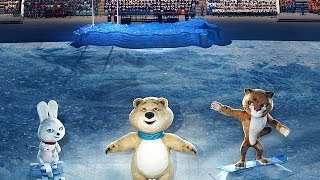 Сочи 2014 РОССИЯ Церемония открытия Sochi opening ceremony [upl. by Ludeman]