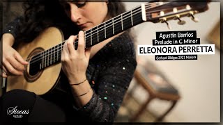 Eleonora Perretta plays Prelude in C minor by Agustin Barrios on a 2021 G J Oldiges 64 cm Marieta [upl. by Brian]