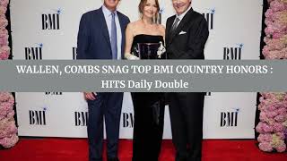 Wallen and Combs Tie for BMI Songwriter of the Year  Country Awards Highlights [upl. by Orimlede]