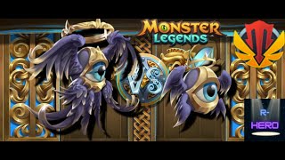 Review de Visiel soporte apocaliptico Monster legends [upl. by Anikal]