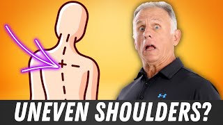 Shoulders Uneven One Shoulder Higher Why amp How to Fix Easily [upl. by Eikin]