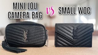 YSL Toy LouLou VS Lou Camera Bag  Comparison What Fits Inside amp Mod Shots [upl. by Norven888]