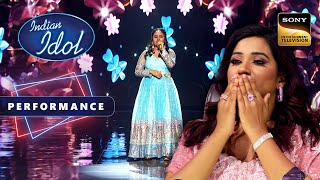 Indian Idol S14  quotMera Dil Yeh Pukare Aajaquot पर Ananya ने दिया एक बेहतरीन Performance  Performance [upl. by Ardith909]