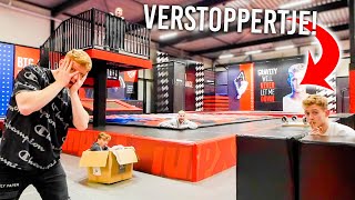 VERSTOPPERTJE IN BOAZ NIEUWE TRAMPOLINE PARK ZOOITJE ONGEREGELD [upl. by Payne730]