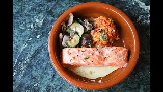 Lachs im Ofen zubereiten Rezept Video  How to Prepare Salmon in the Oven Recipe [upl. by Larina]