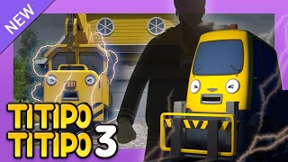 TITIPO S3 EP13 Mr Herbs scary guest l Train Cartoons For Kids  Titipo the Little Train [upl. by Siddra298]