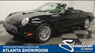 2002 Ford Thunderbird Neiman Marcus Edition for sale  6311 ATL [upl. by Adnolat]