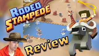 Rodeo Stampede  Official App Review  iOS amp Android Gameplay [upl. by Tallula876]