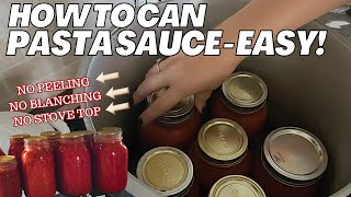 Easy Way to Make Pasta Sauce  NO PEELING [upl. by Adnoloy753]