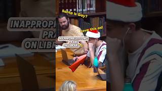 Blasting Inappropriate Song Prank On Library🤣😳 [upl. by Yelknirb]