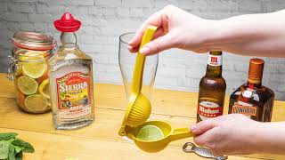 The Booze Bar  How To Make A Beergarita Cocktail [upl. by Haelem638]