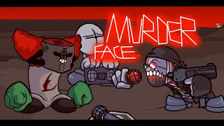 Murderface Tricky vs Hank  Friday Night Funkin Mod [upl. by Sabas]